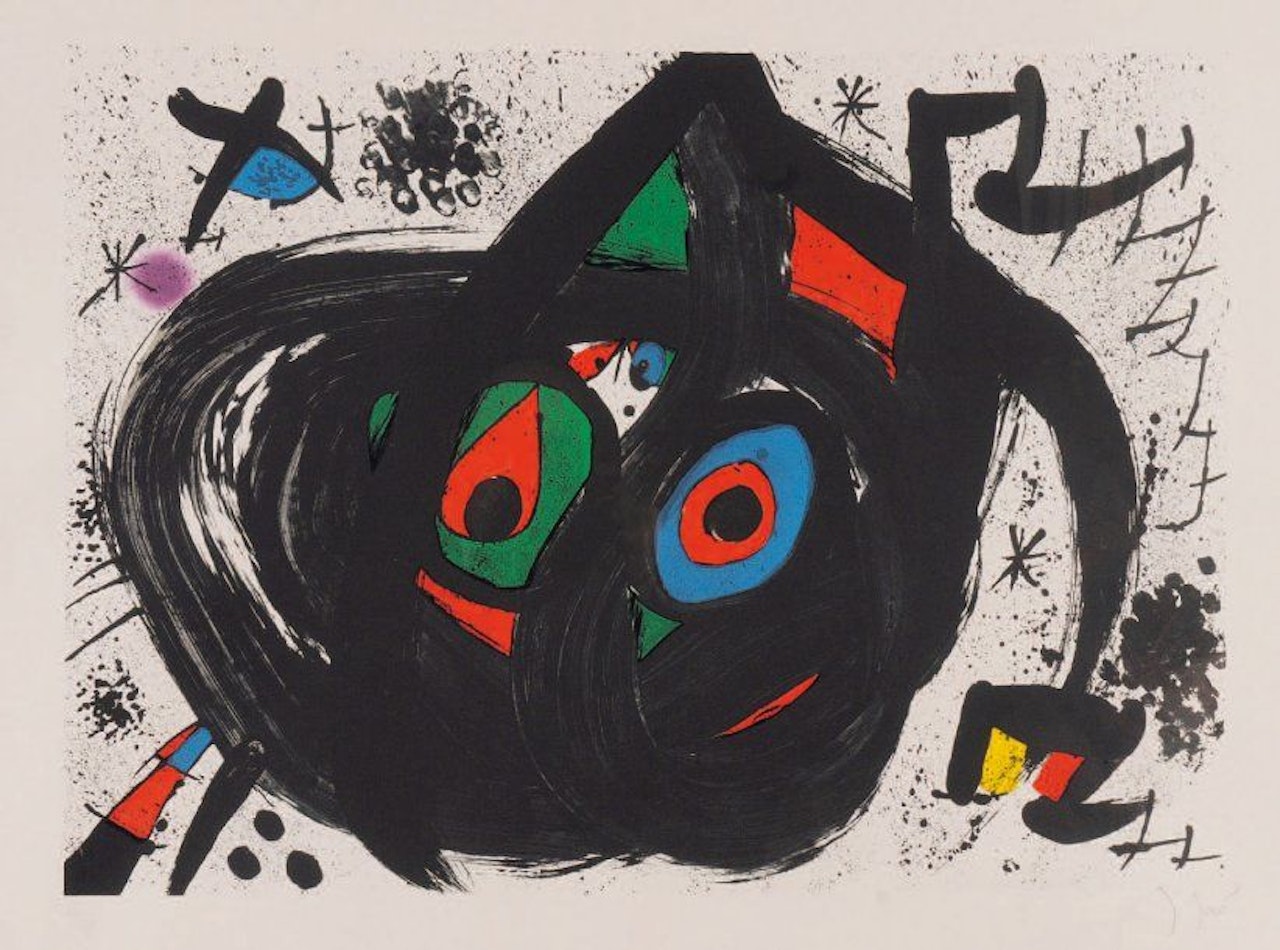 Homenatge to Joan Prats by Joan Miró