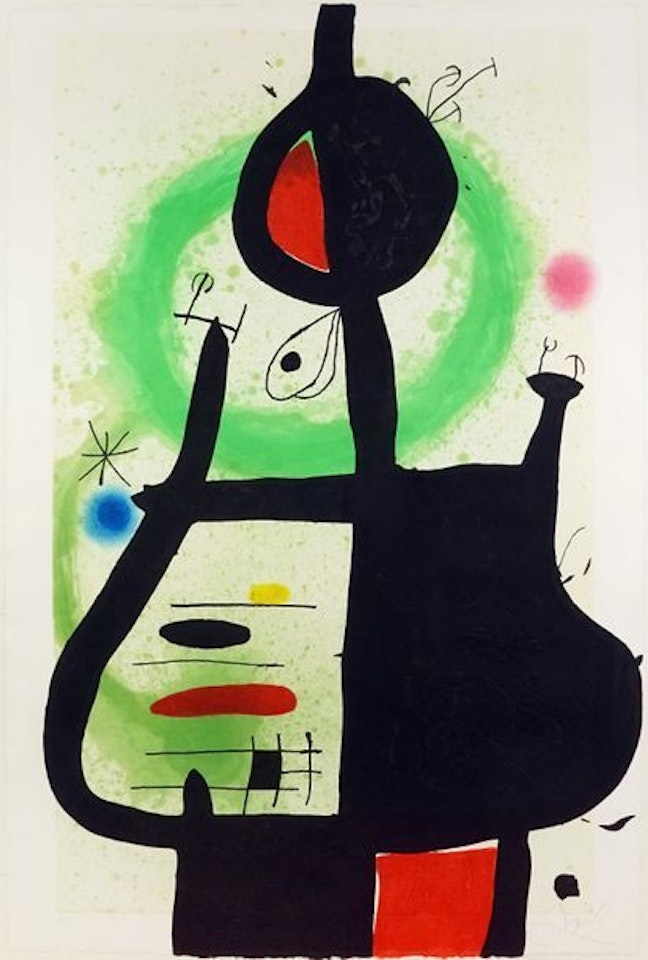 The Witch by Joan Miró
