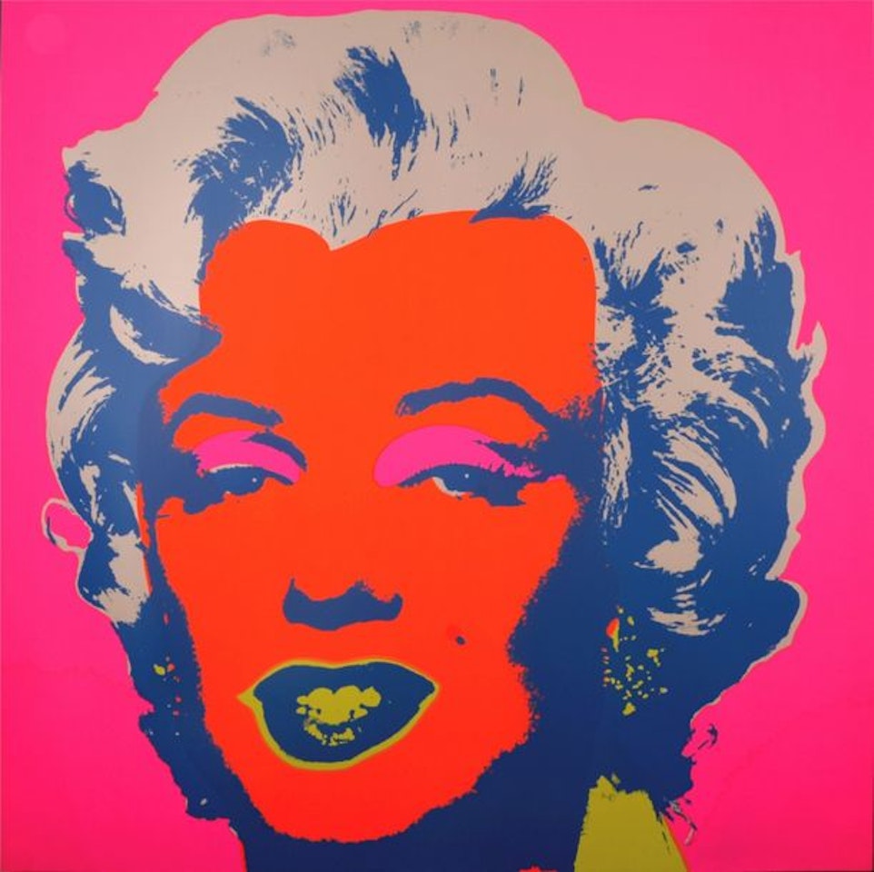 Marilyn (#J) by Andy Warhol