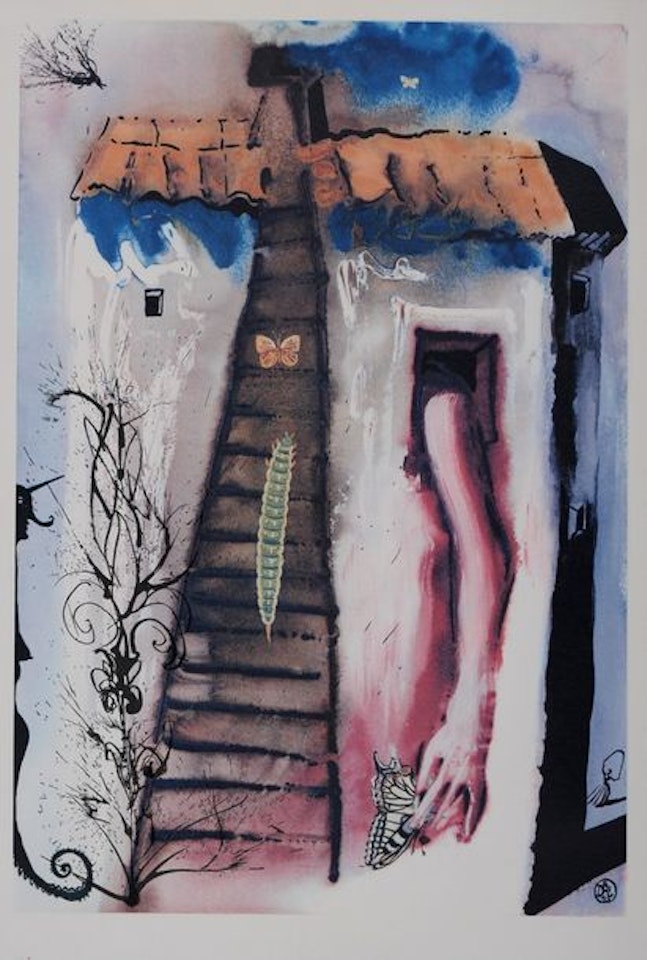 The Rabbit Sends in a Little Bill by Salvador Dali
