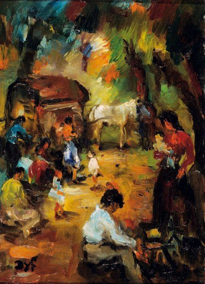 Les Gitans by Marcel Dyf