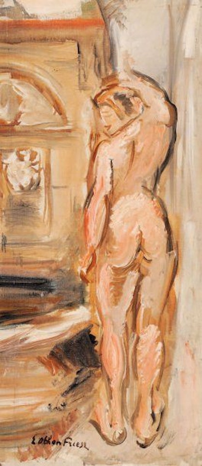 Nude from behind by Othon Friesz