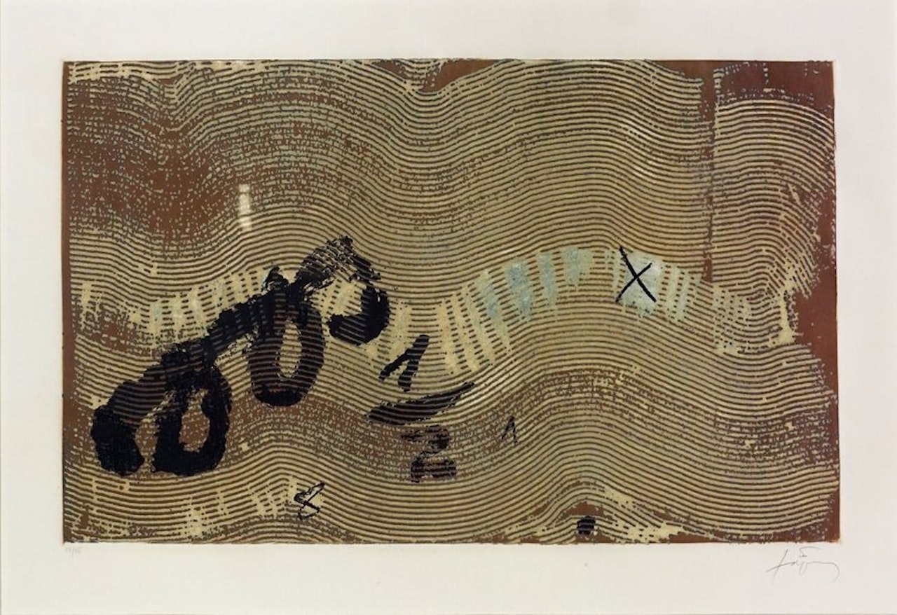 Espiral by Antoni Tapies