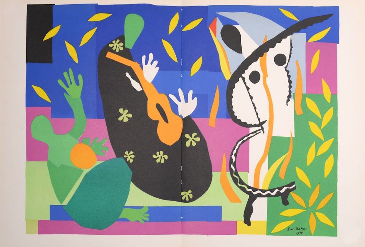 La Tristesse Du Roi by Henri Matisse