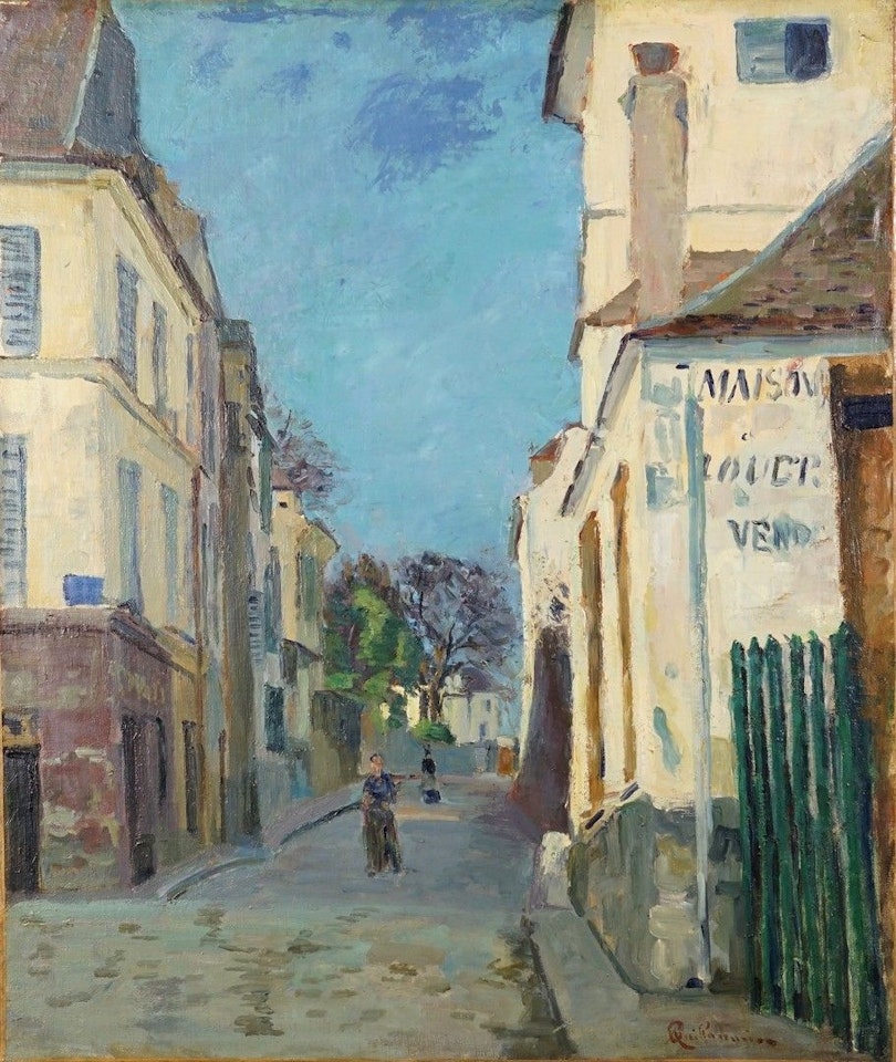 A Street in the Ile de France by Armand Guillaumin