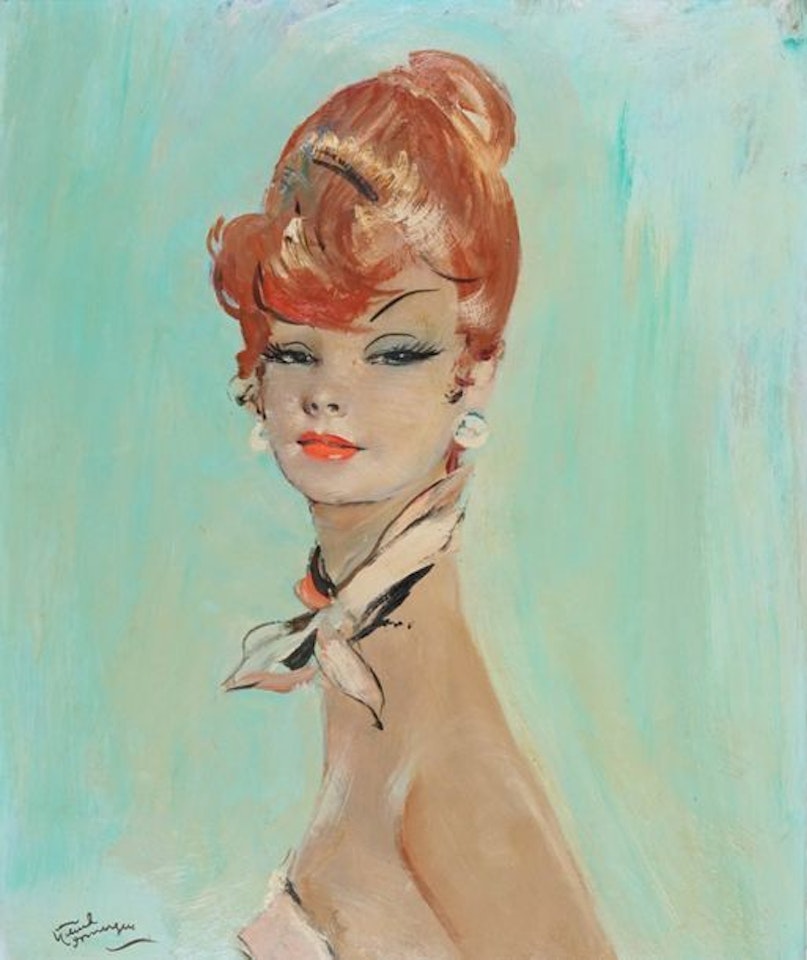 The flying fox by Jean Gabriel Domergue