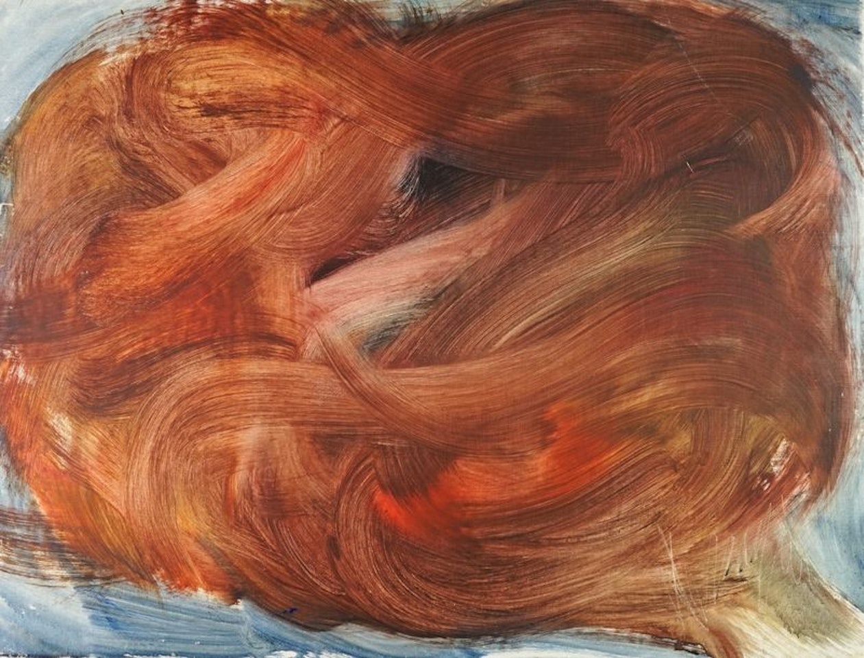 "Egg of Mars" by Jean Messagier
