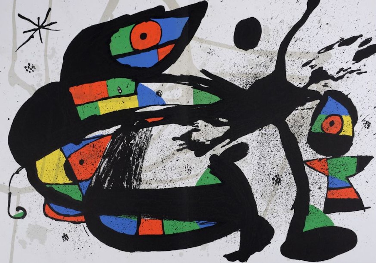 Bird-woman by Joan Miró