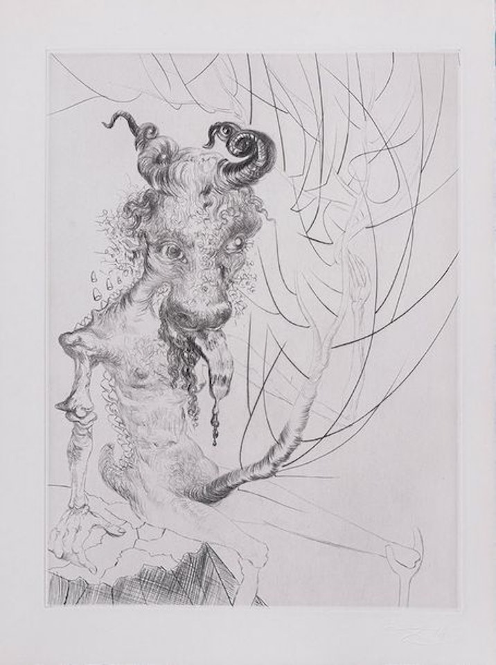 Tête De Veau by Salvador Dali