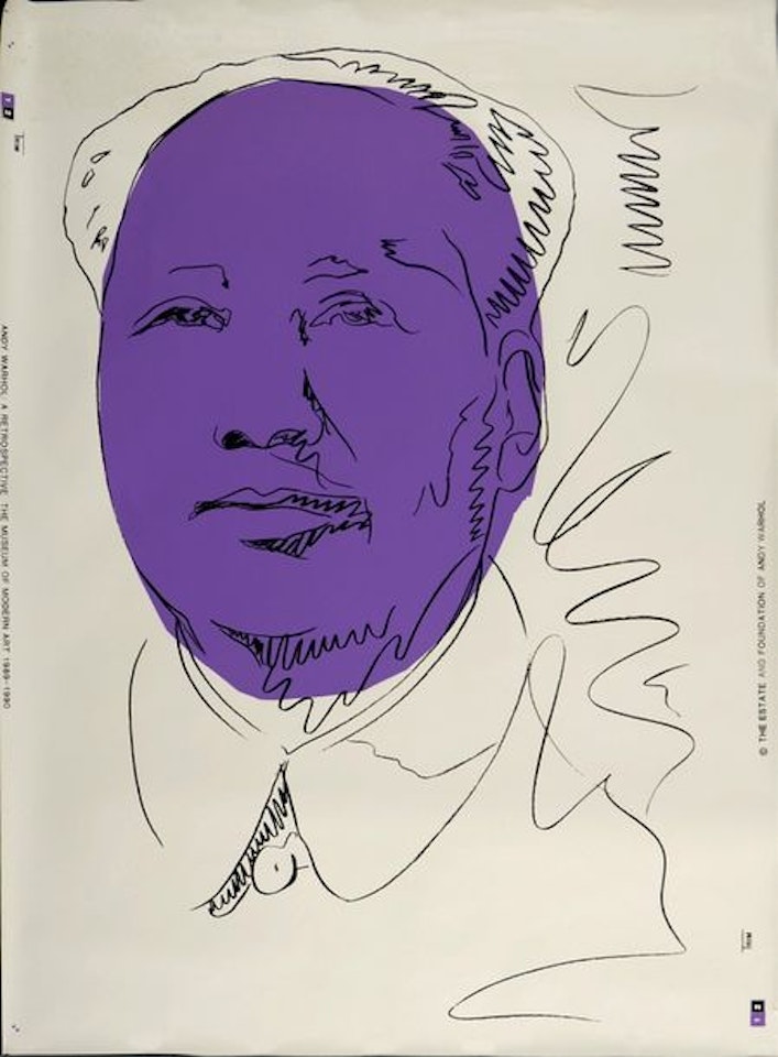 Mao by Andy Warhol