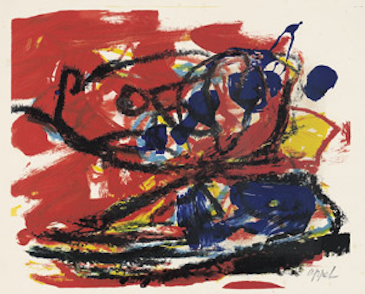 Music Barbarian by Karel Appel