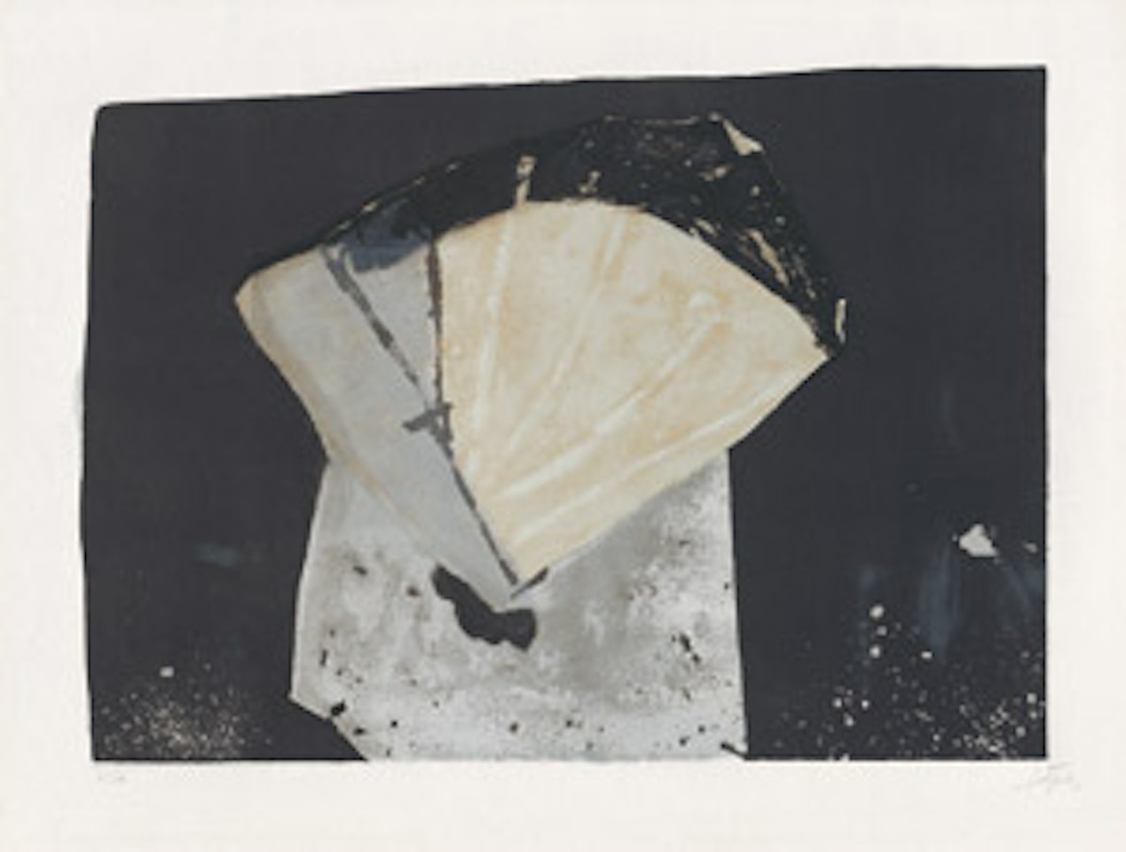 Untitled by Antoni Tapies