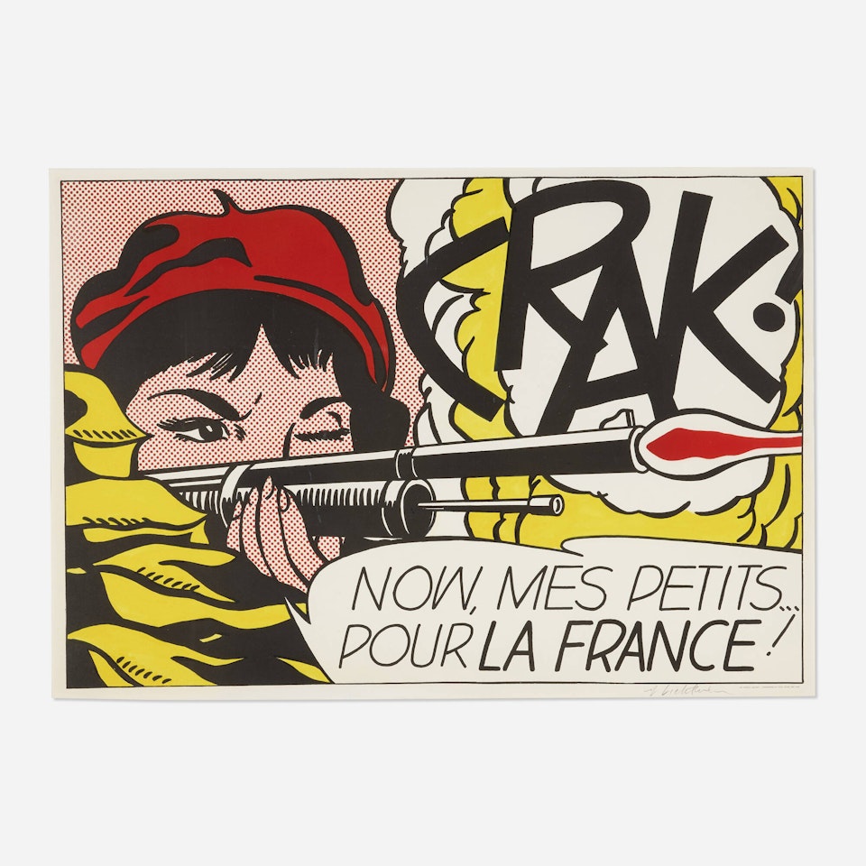 CRAK! by Roy Lichtenstein