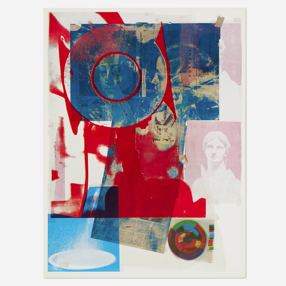 Local Quarry One by Robert Rauschenberg