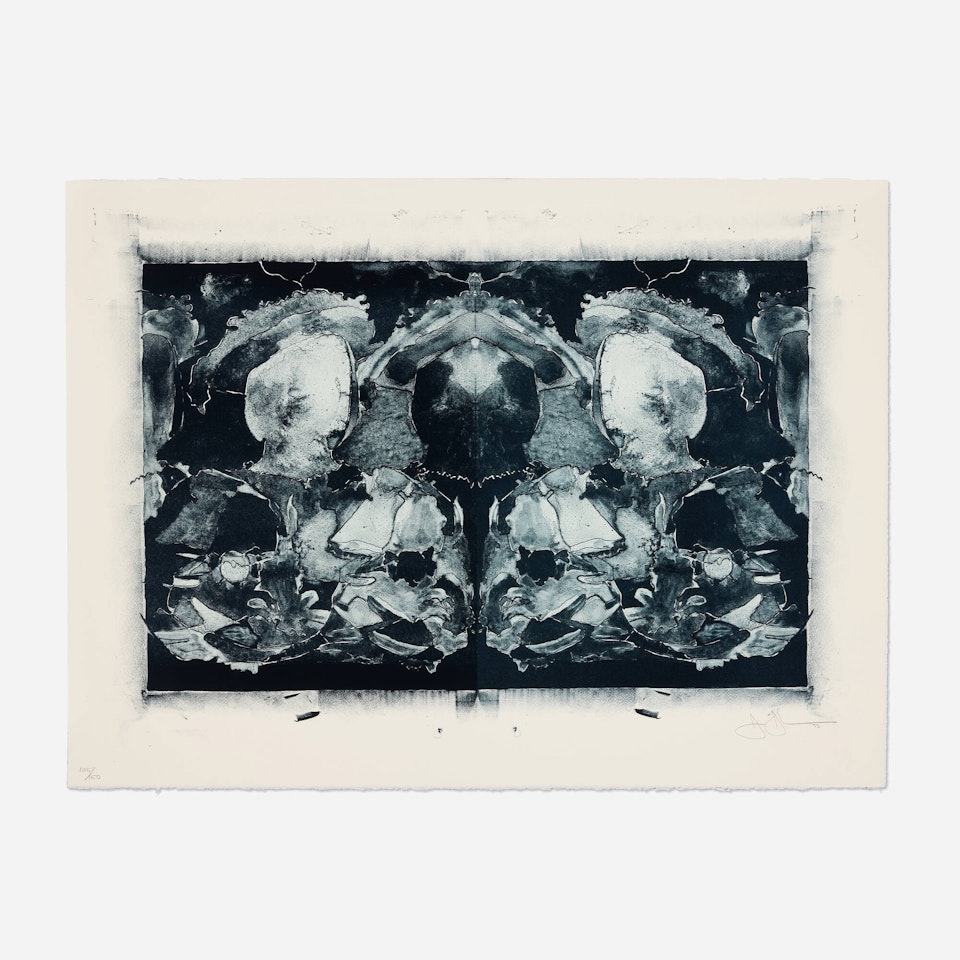 (from the Associated Artists Against Torture portfolio) by Jasper Johns