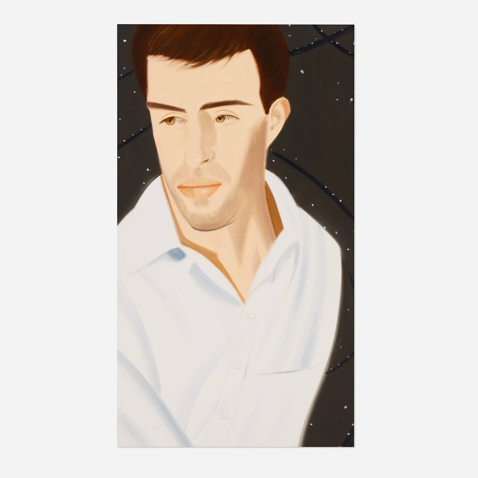 White Shirt (Vincent 2) by Alex Katz