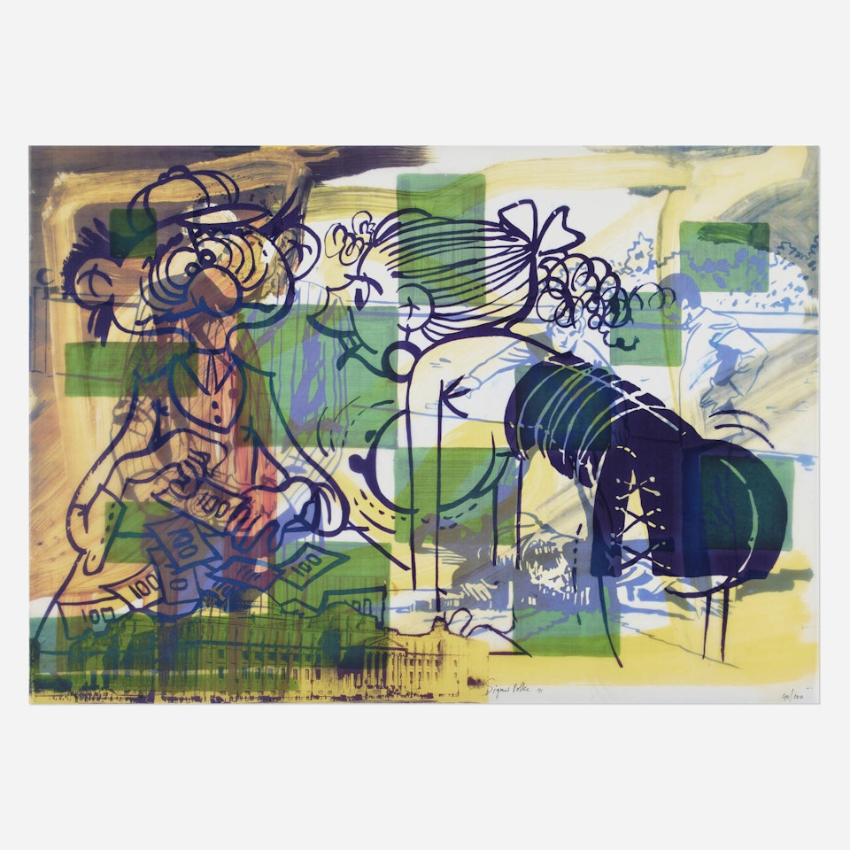 Leave the Lab and Enter the Office by Sigmar Polke