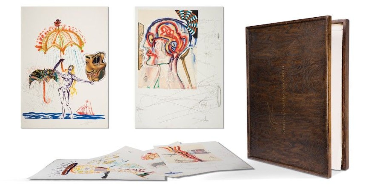Imaginations and Objects of the Future by Salvador Dali