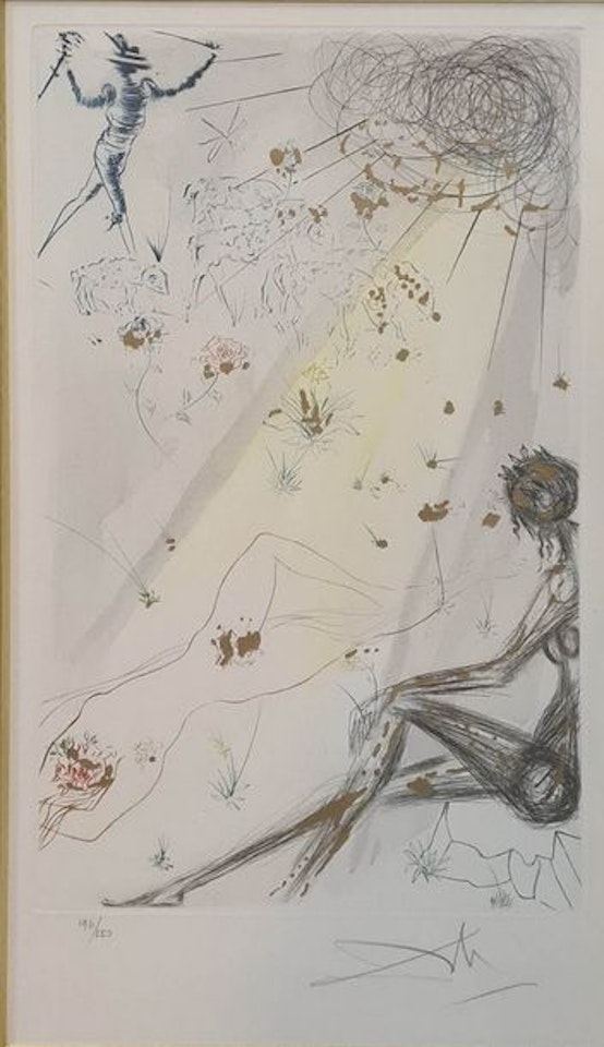 The Shepherd, the Song of Songs, (pl. 3) by Salvador Dali