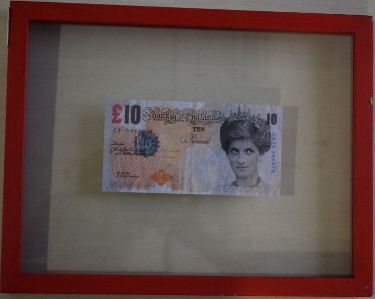 Ten Pounds by Banksy