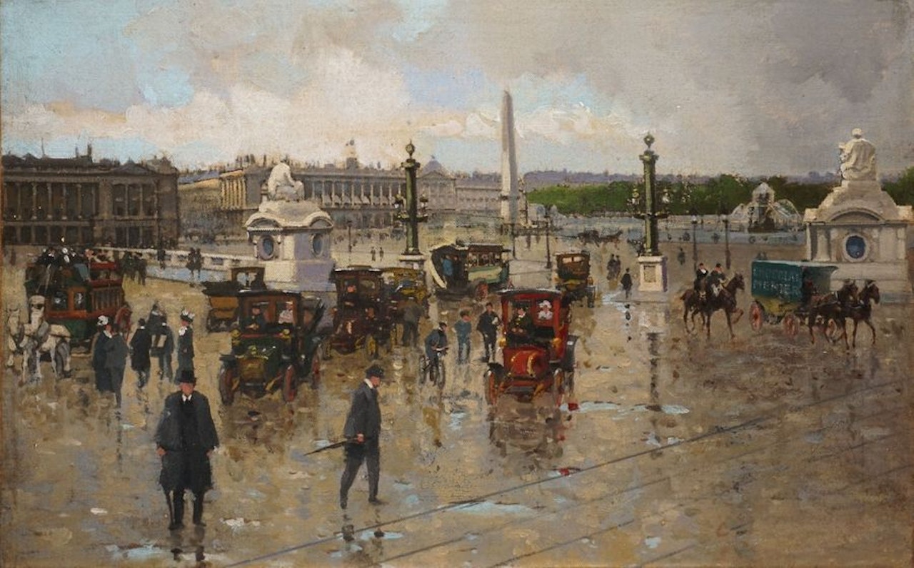 Place de la Concorde by French School