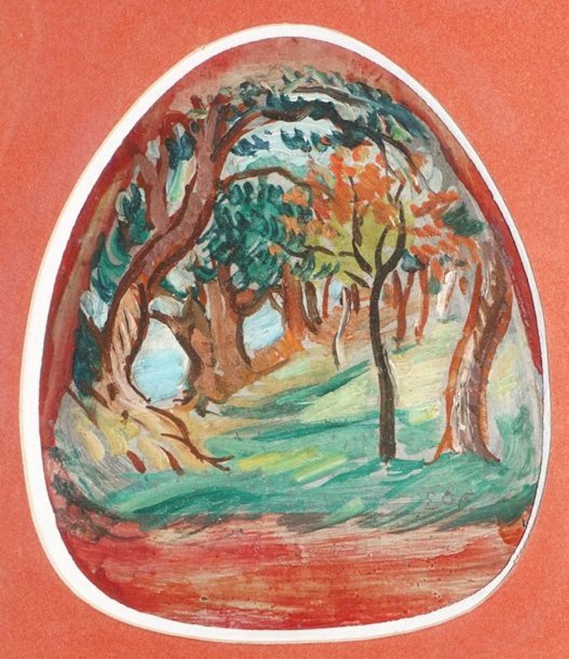 Trees by the sea by Othon Friesz