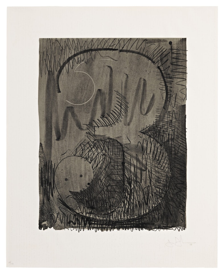 FIGURE 3 (ULAE 47) by Jasper Johns