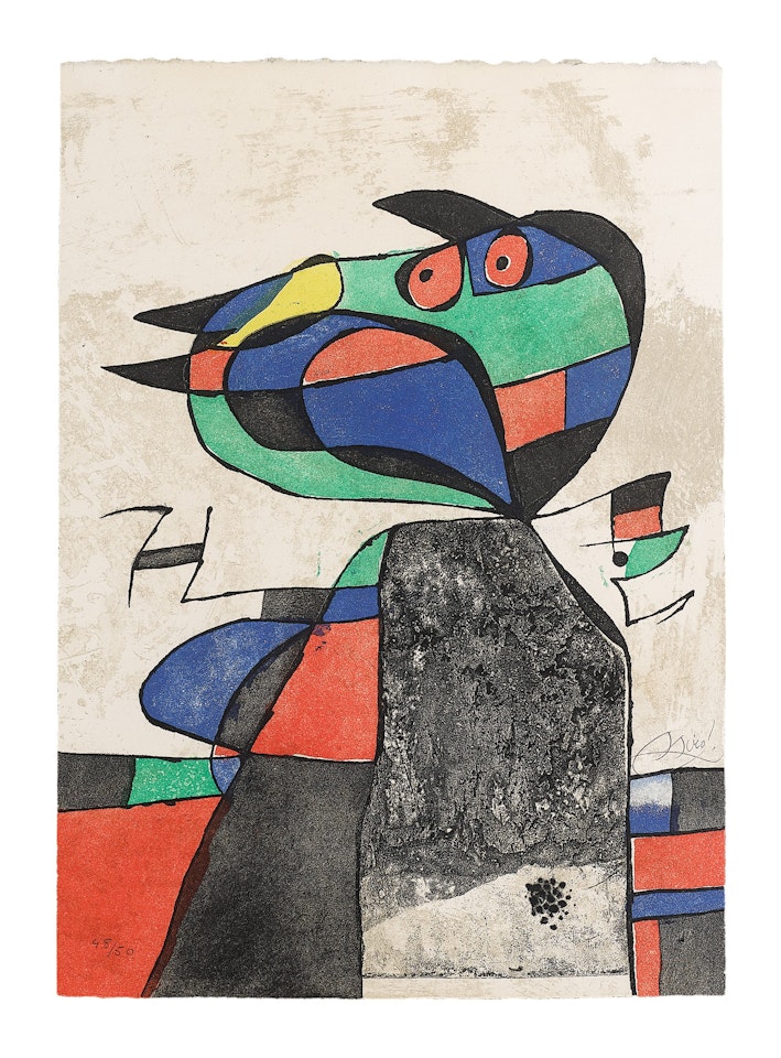 GAUDI III (DUPIN 1062) by Joan Miró