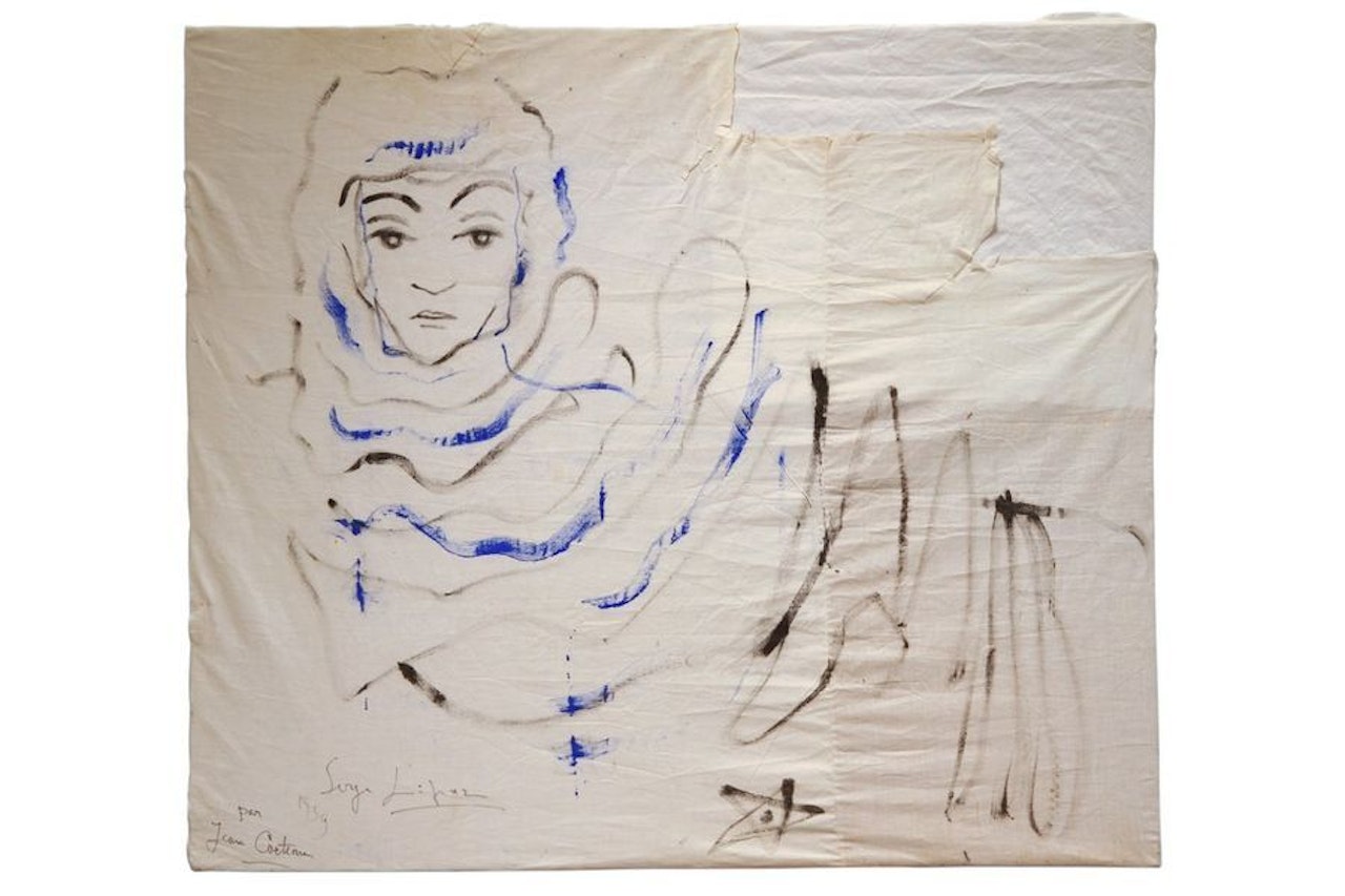 Serge Lifar costumed by Jean Cocteau
