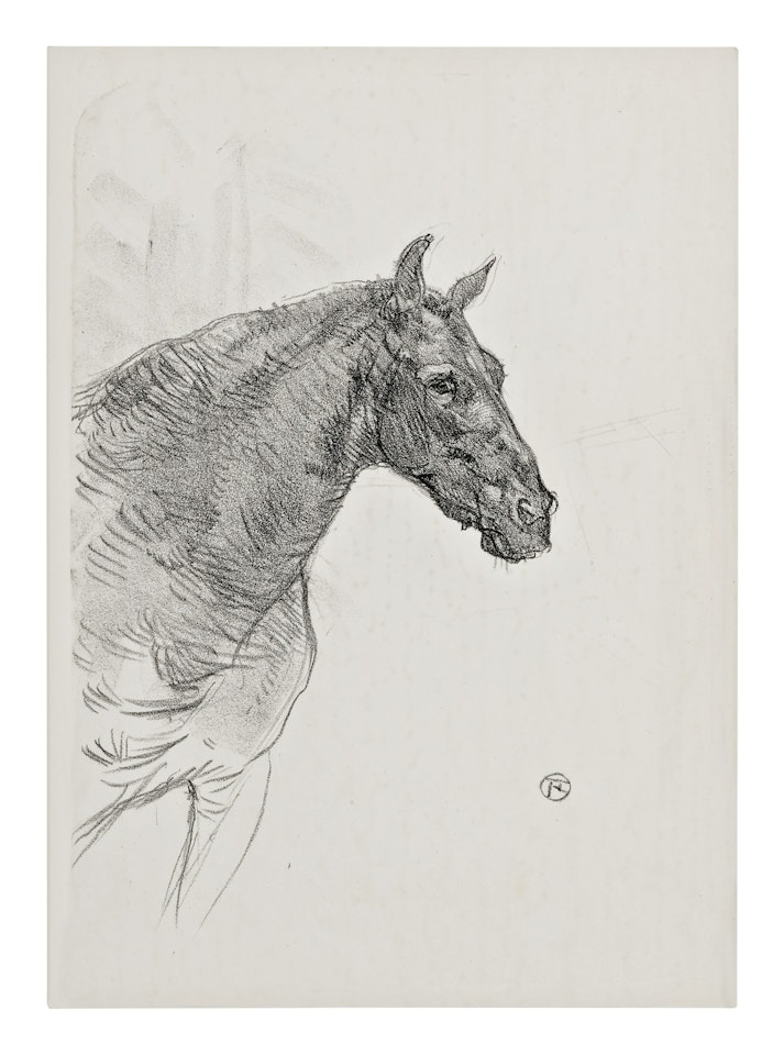 LE PONEY PHILIBERT (DELTEIL 224; ADRIANI 301; WITTROCK 284) by Henri de Toulouse-Lautrec