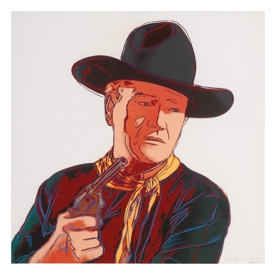 JOHN WAYNE (SEE FELDMAN & SCHELLMANN II.377) by Andy Warhol