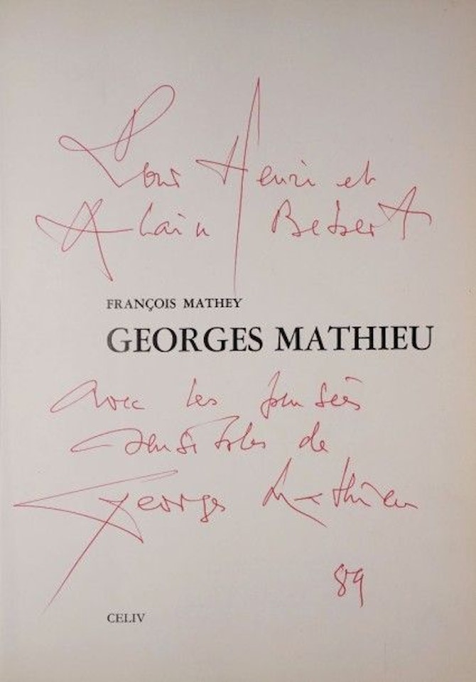 Untitled by Georges Mathieu