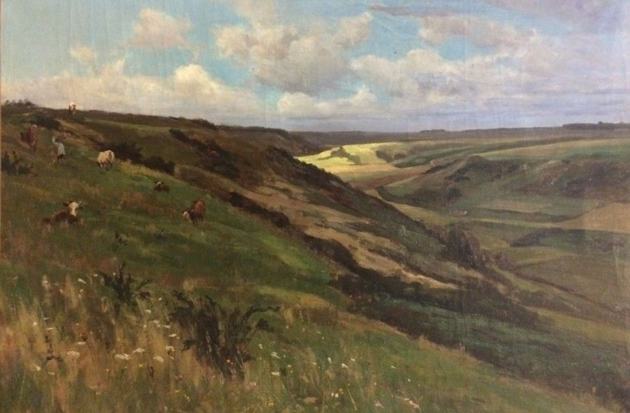 Pastures by French School