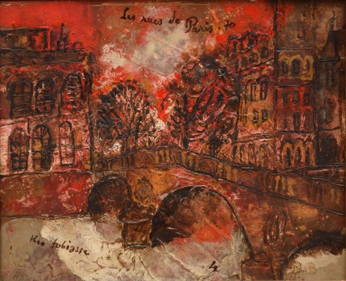 The streets of Paris by Théo Tobiasse