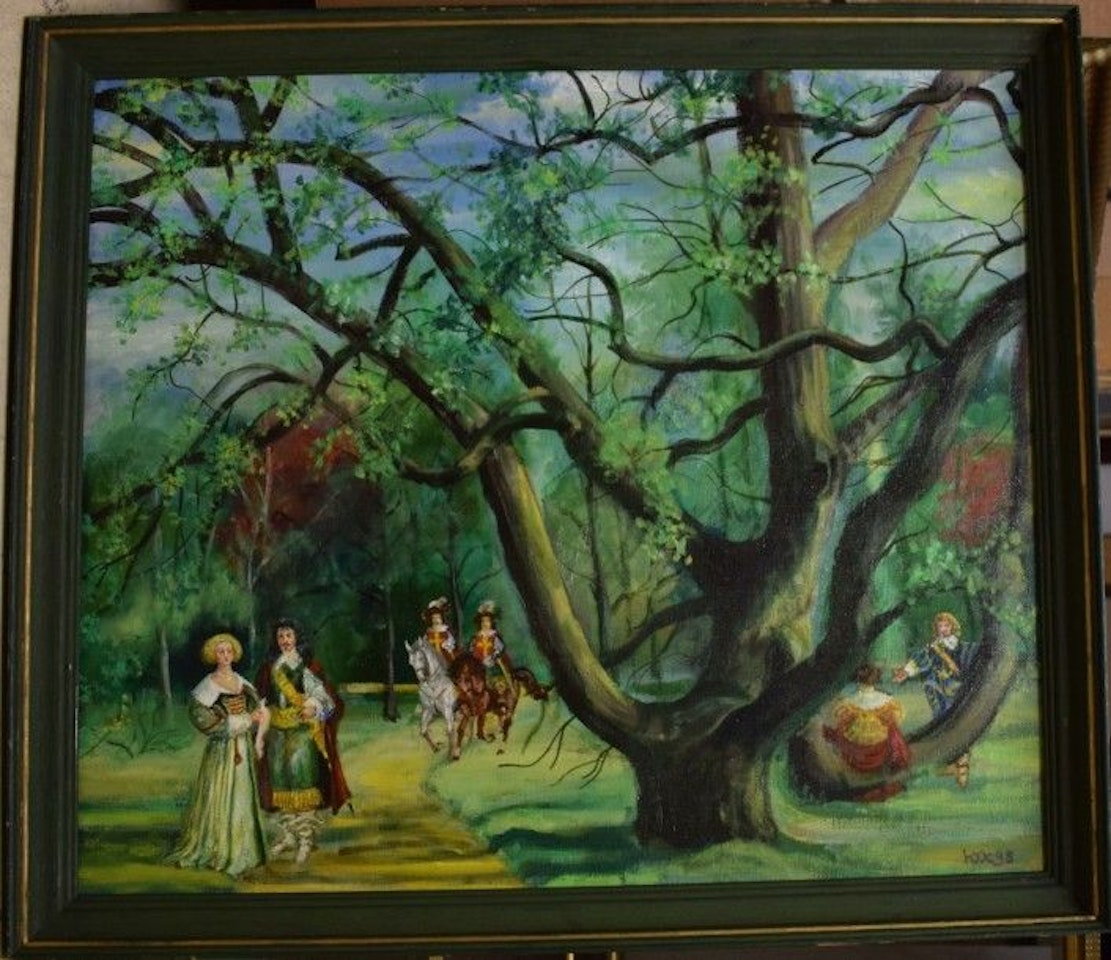 The Walk of the Musketeers by Russian School