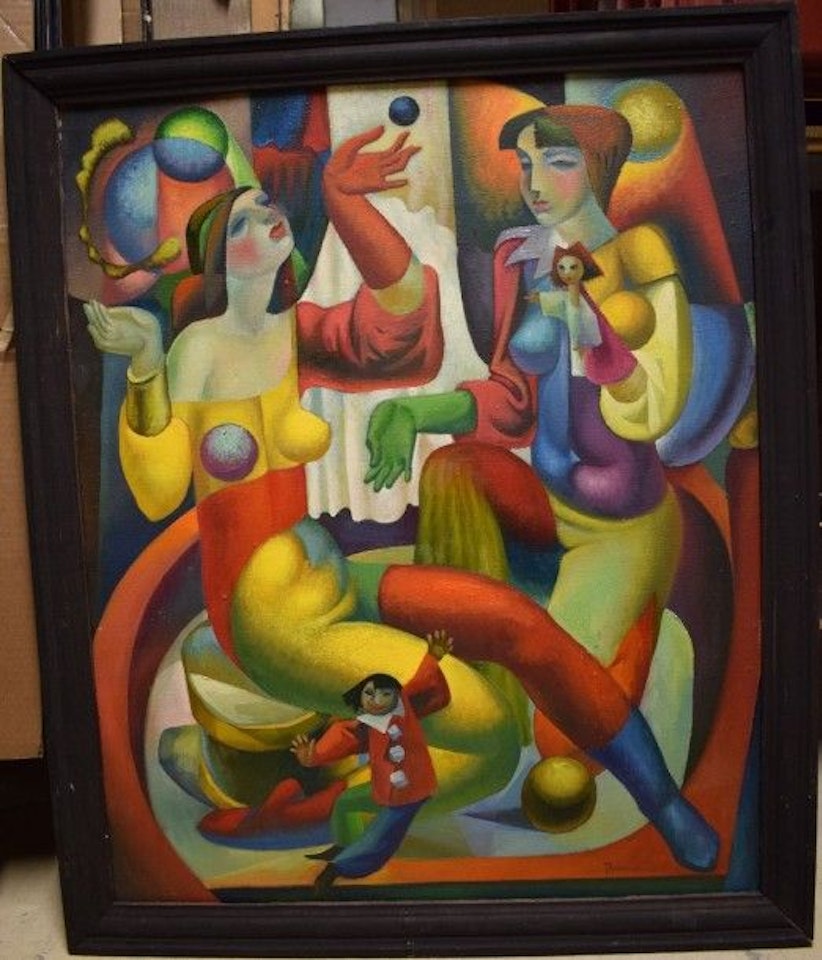 The circus by Russian School