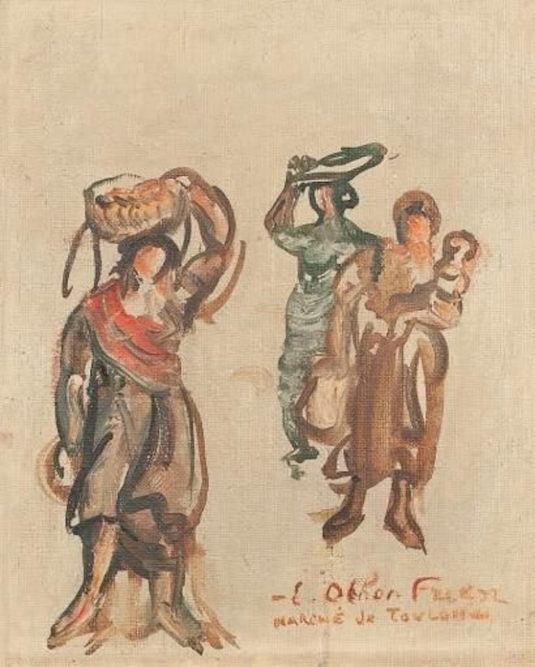 Toulon market by Othon Friesz