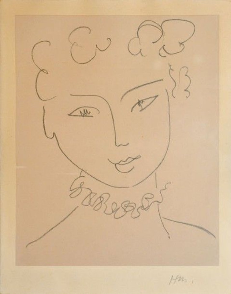 For Versailles, Madame Pompadour by Henri Matisse