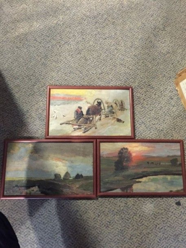 Landscapes by Russian School