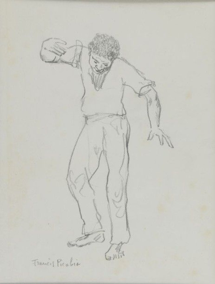 Dancing black by Francis Picabia