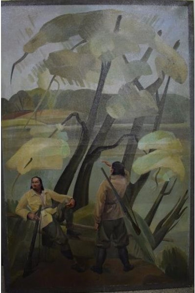 the hunters by Italian School