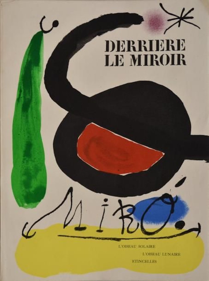 Behind the mirror, The Solar Bird, The Lunar Bird, Sparkles, April - May 1967 by Joan Miró