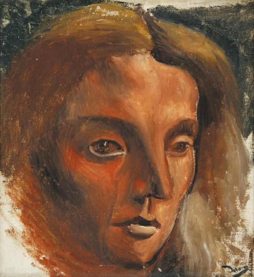 Head of a woman by Andre Derain
