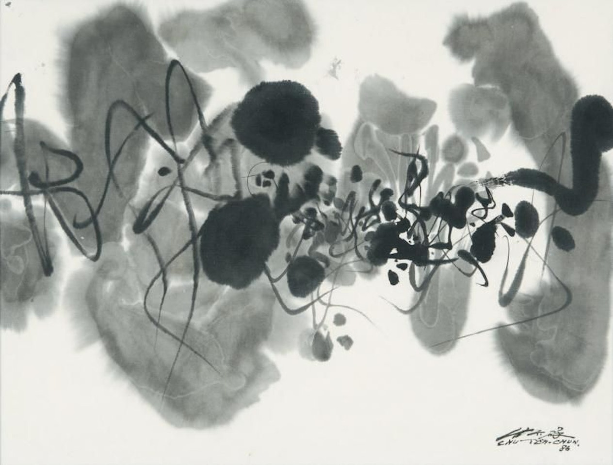 Untitled by Chu Teh-Chun