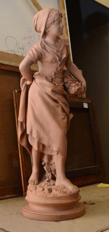 The young harvester Terracotta ( by Mathurin Moreau