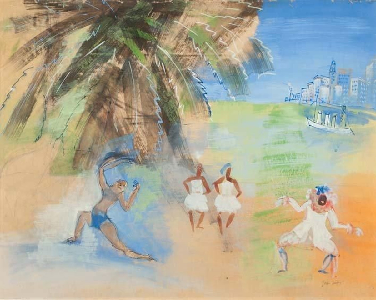 La Revue Nègre by Jean Dufy