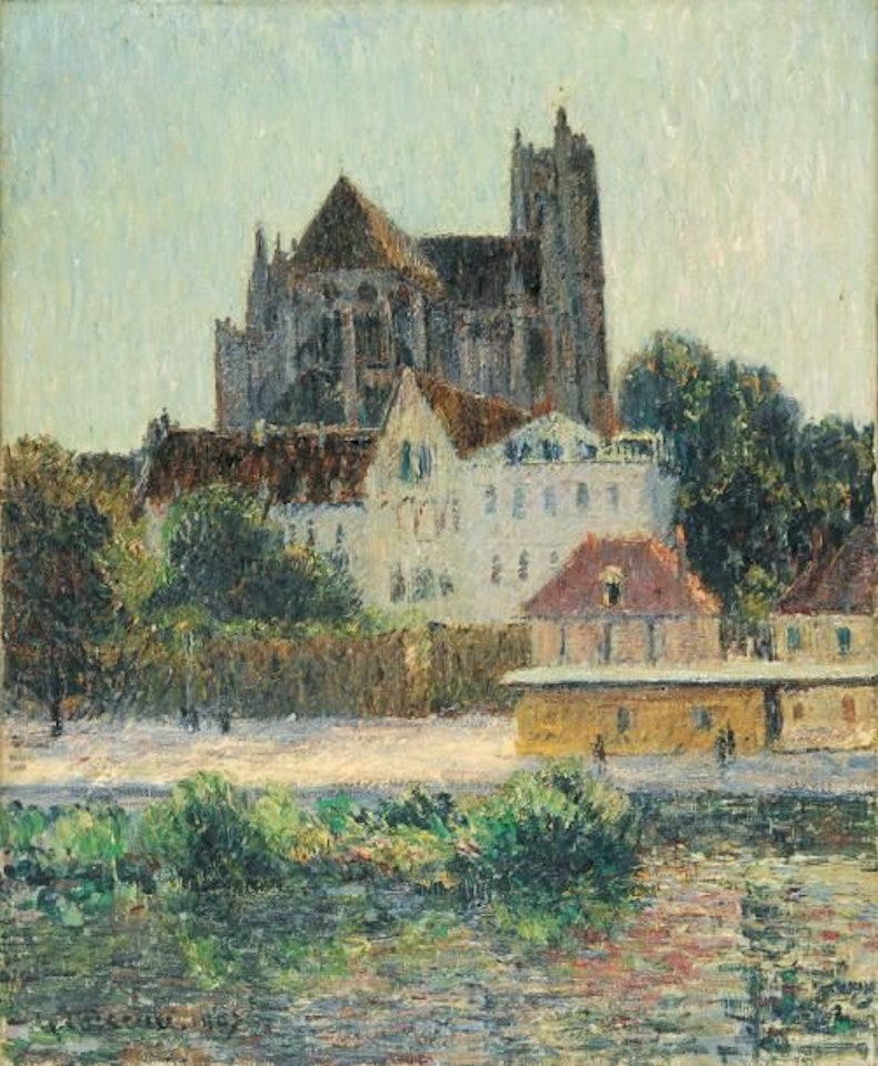 Auxerre Cathedral by Gustave Loiseau