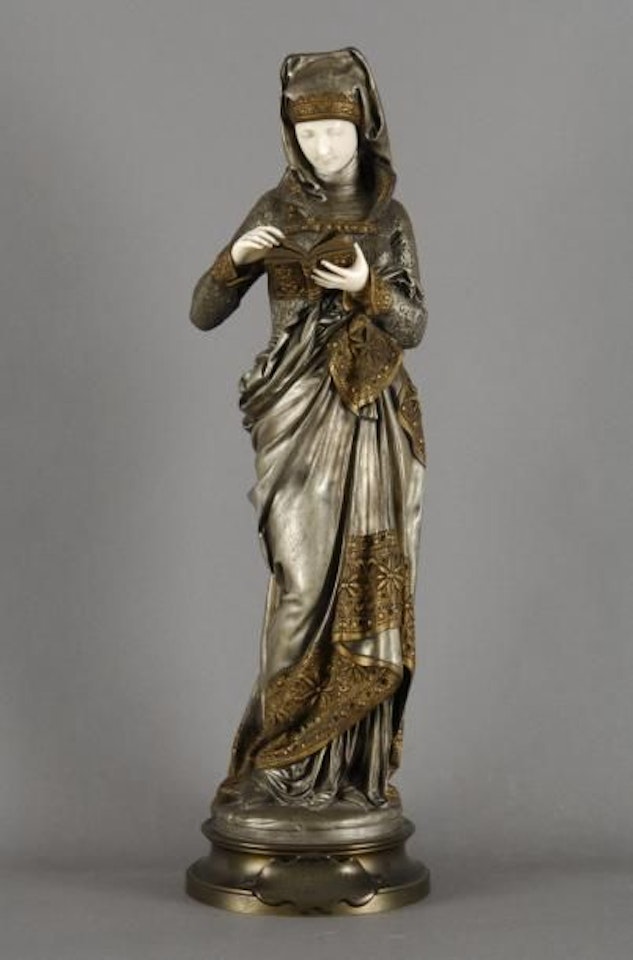 La liseuse by Albert-Ernest Carrier-Belleuse