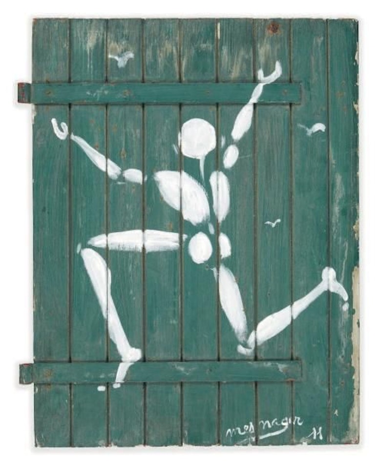 Green door by Jérôme Mesnager