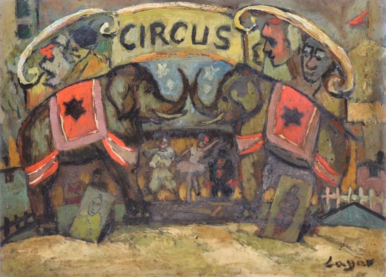 Circus entrance by Celso Lagar